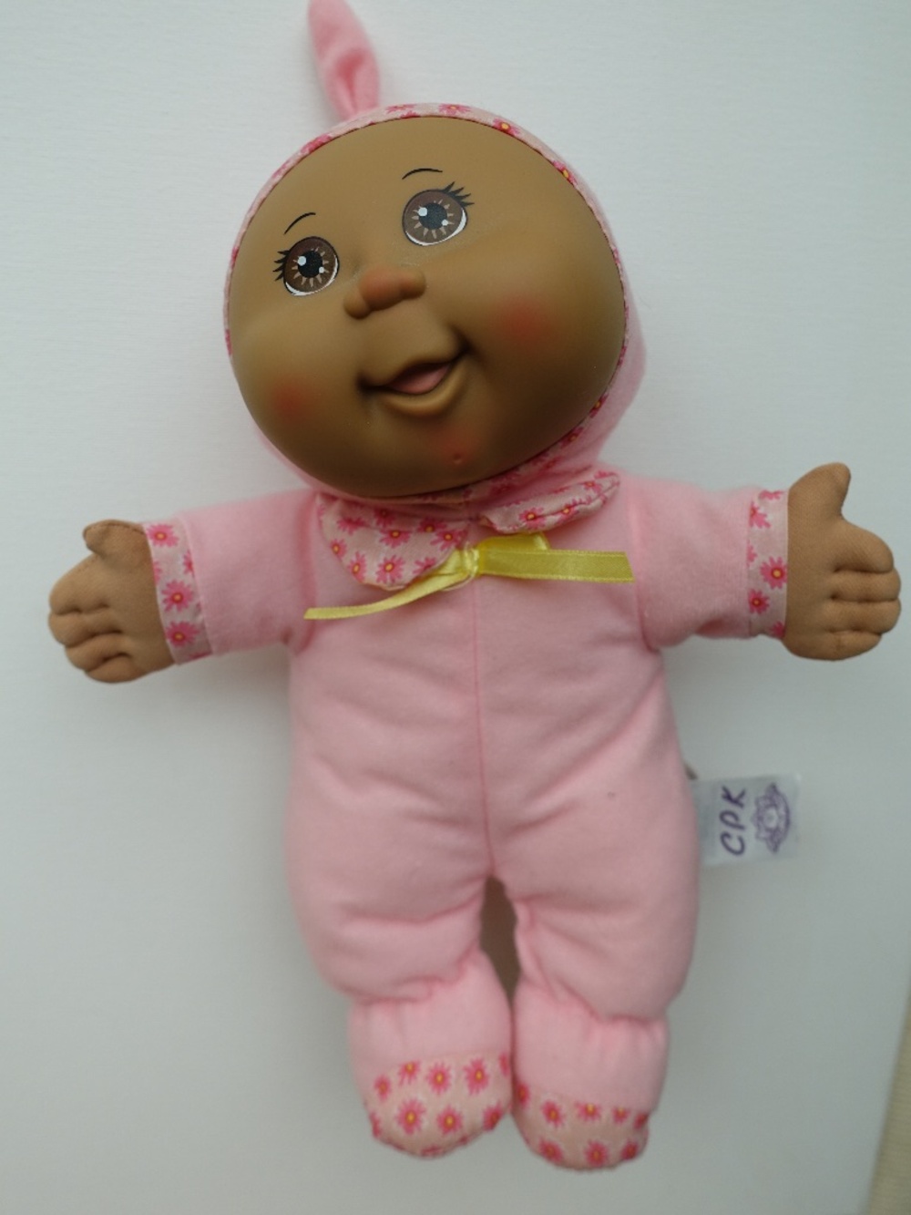 Cabbage Patch Kids CPK Vintage Doll Pink Sleeper Footie Pajamas Toy